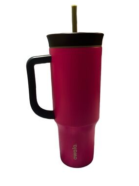 Owala Pink Travel Tumbler with Handle